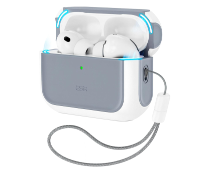 Etui na słuchawki ESR Orbit Halolock Magsafe Do Apple Airpods Pro 3 White